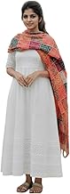 MILAAV V-neck Style Anarkali Kurti with Pant & Dupatta Set for Women's and Girls